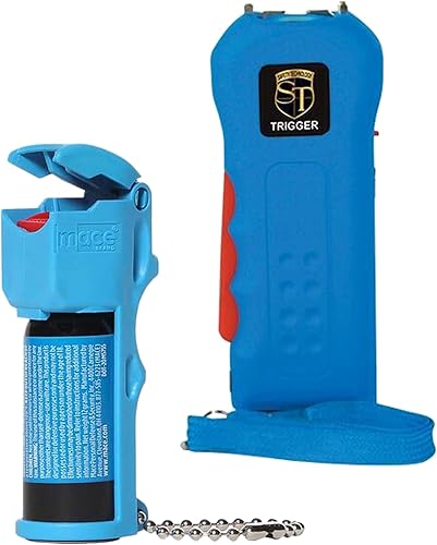 Kit de seguridad de agente inmobiliario - Pistola paralizante MACE Pocket Spray and Gigger 75 MIL - Lote de 2 como se muestra. Vea el video