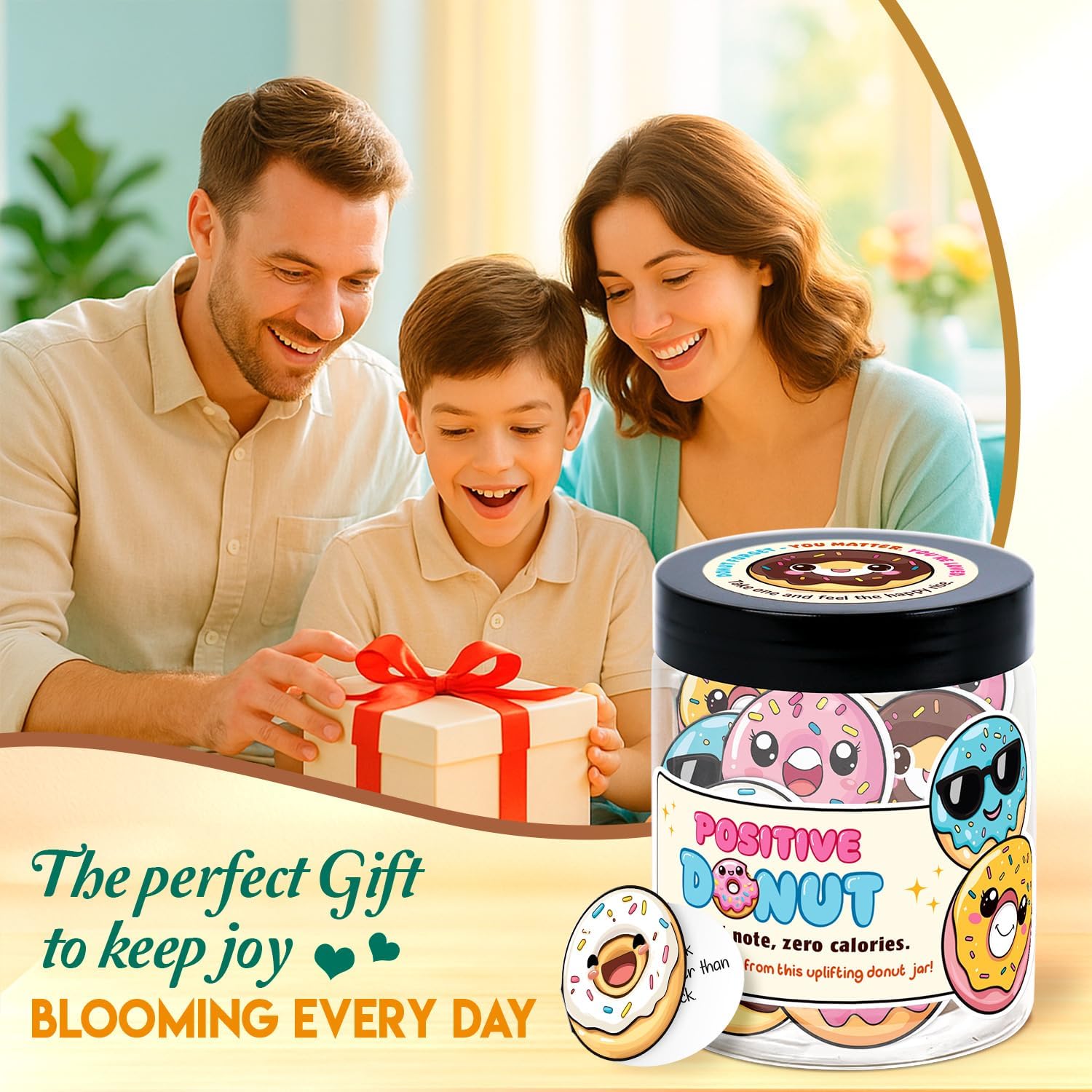 Emotional Support Donuts - Back To School Gifts For Teen - Donut Gift for Women, Coworkers, Girl, Grandaughter - Valentine, Christmas, Birthday Gifts For Teen Girls - Teens Girl Gift Trendy Stuff - Image 7