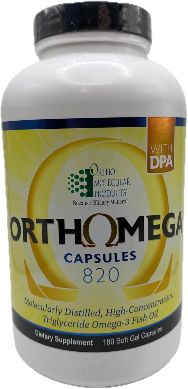 Ortho Molecular Products orthomega 820-180 softgels