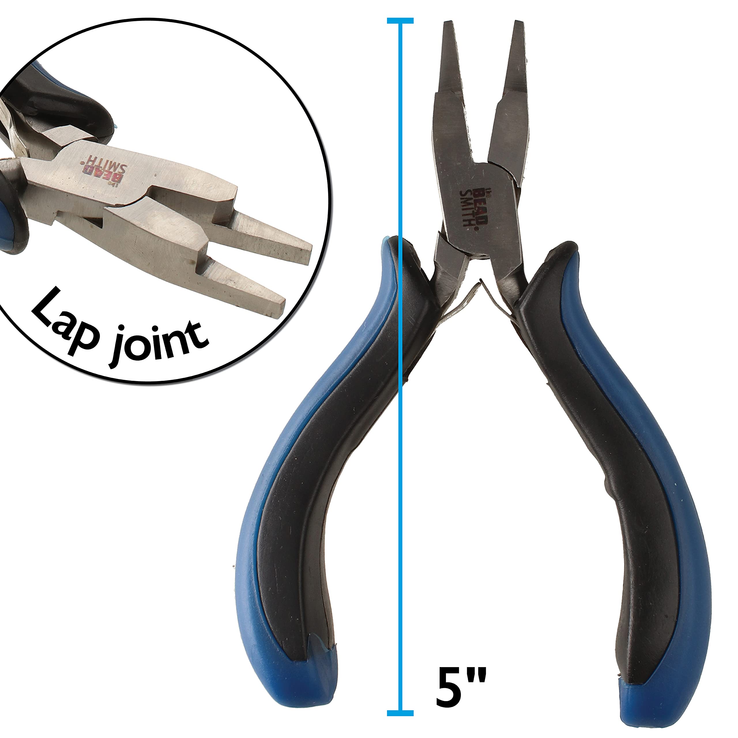 The Beadsmith WrapMaker Zange – ergonomischer Griff, 127 mm – hält das Drahtbündel sicher beim Wickeln – funktioniert auf allen Messgeräten und Formen – biegen, formen, ziehen und positionieren