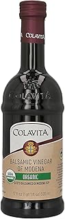 Colavita Organic Balsamic Vinegar of Modena, 17 Fl.Oz (Pack of 6)