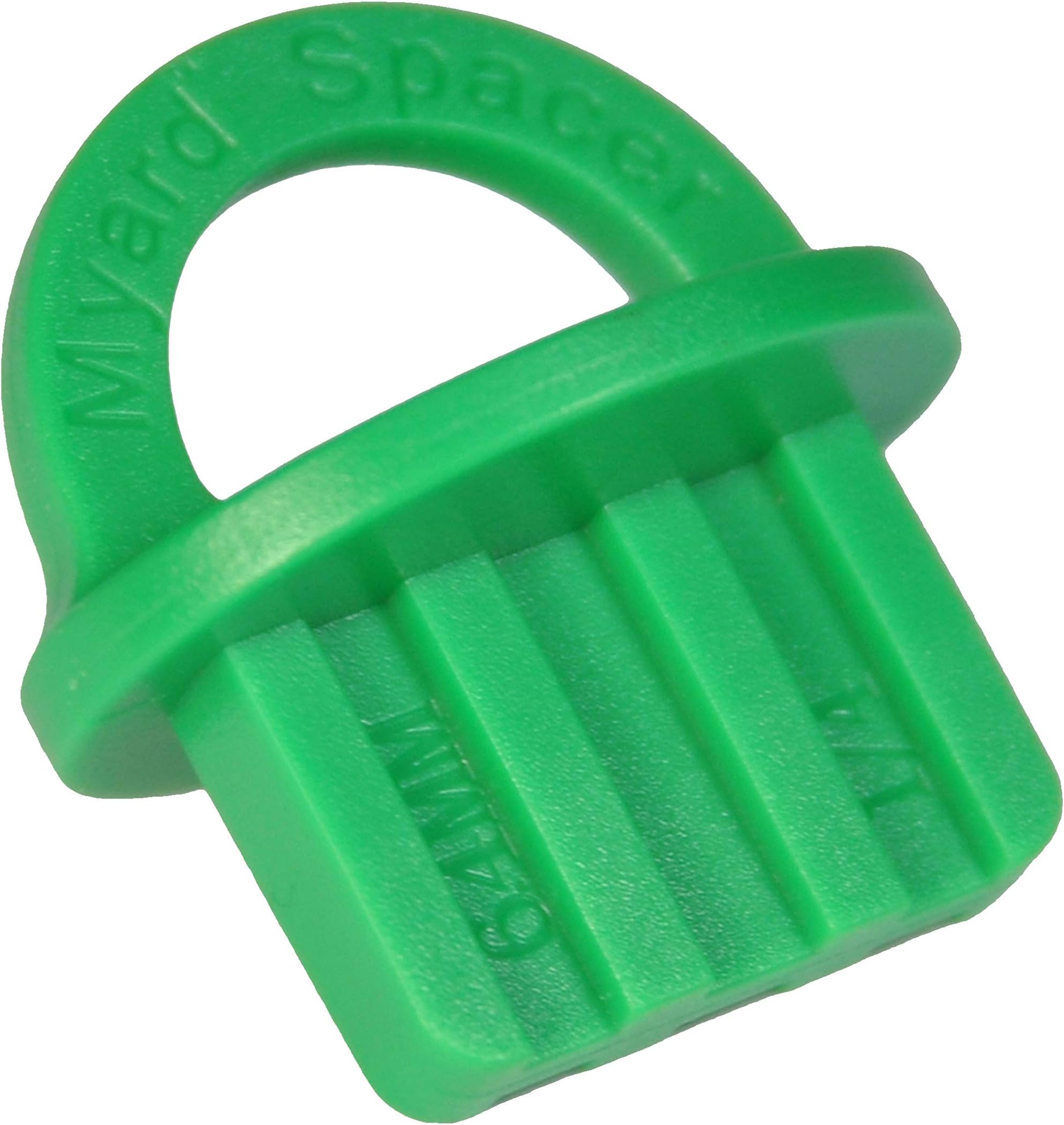 Myard Green 20 Packs 1/4 Inch Deck Spacer with Bright Color Easily Spotting, Easy Pull, Deck Board Jig Spacer Rings for Pressure Treated, Composite, PVC, Plank, Hardwood Decking Tool (DJS6.4)