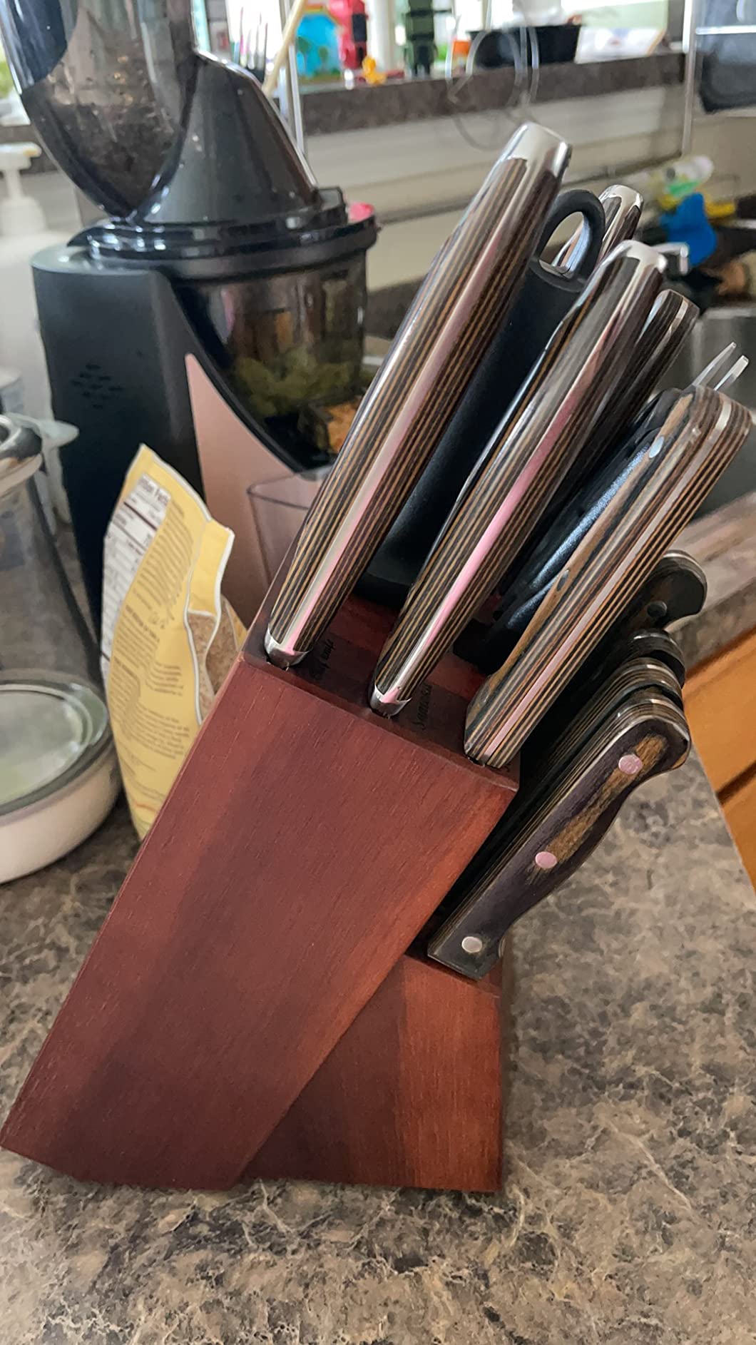 11/mo Finance Knife Set, 16Piece Kitchen Knife Set With Wooden