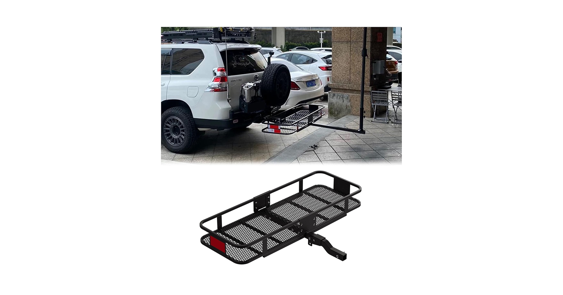 Amazon.co.jp: 車用 ヒッチキャリア ヒッチキャリアカーゴ