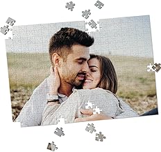 LASERO' Personalised Photo Puzzle 42 x 29.7 cm – 320 Pieces – Personalised HD Puzzle – Original Gift Idea for Anniversary and Birthday
