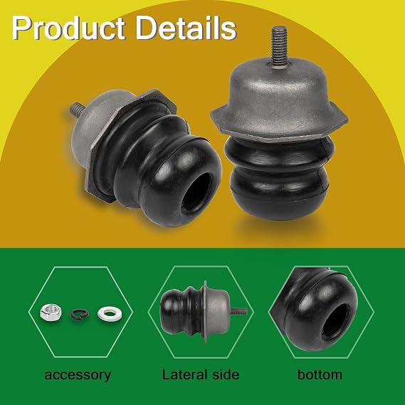 Rear Bump Stops Fits Toyota 1998-2003 Sienna (2PCS)