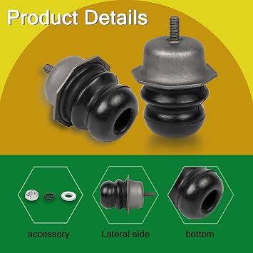 Rear Bump Stops Fits Toyota 1998-2003 Sienna (2PCS)