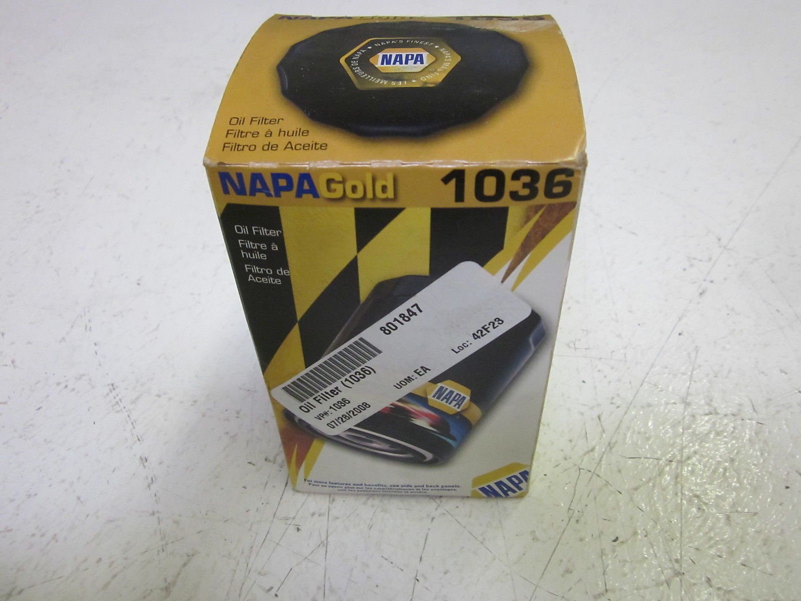 1036 NAPA Gold Oil Filter (Gold)