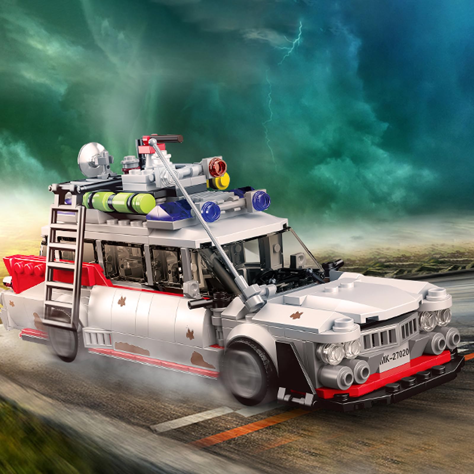 ゴーストバスターズ ECTO-1 2台セット Amazon.co.jp: Mould King ゴーストバスターズ ECTO-1 モデルカー