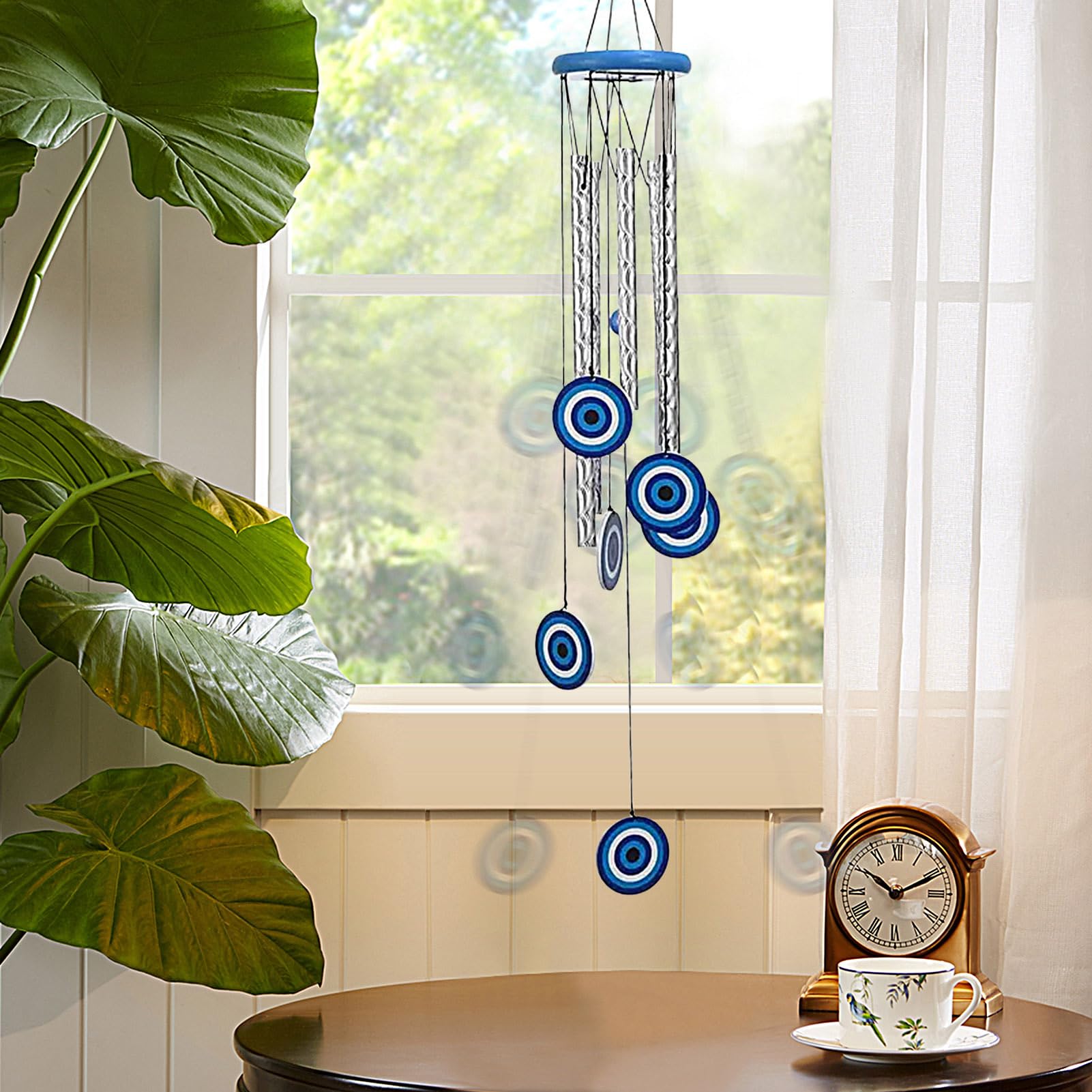 Scacciapensieri In Metallo Blu Anodizzato - Strumento Musicale Antistress E Anti Russamento - Foto 11