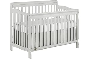 Ashton 4-in-1 Convertible Baby Crib: Safe, Durable, and Stylish