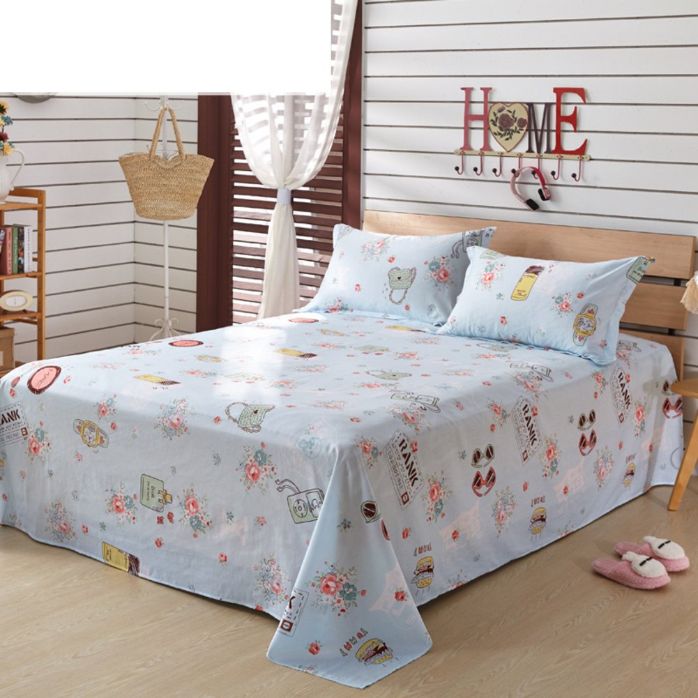 Draps en coton One Piece pour chambre d'enfant look manga et lit douillet de gamer