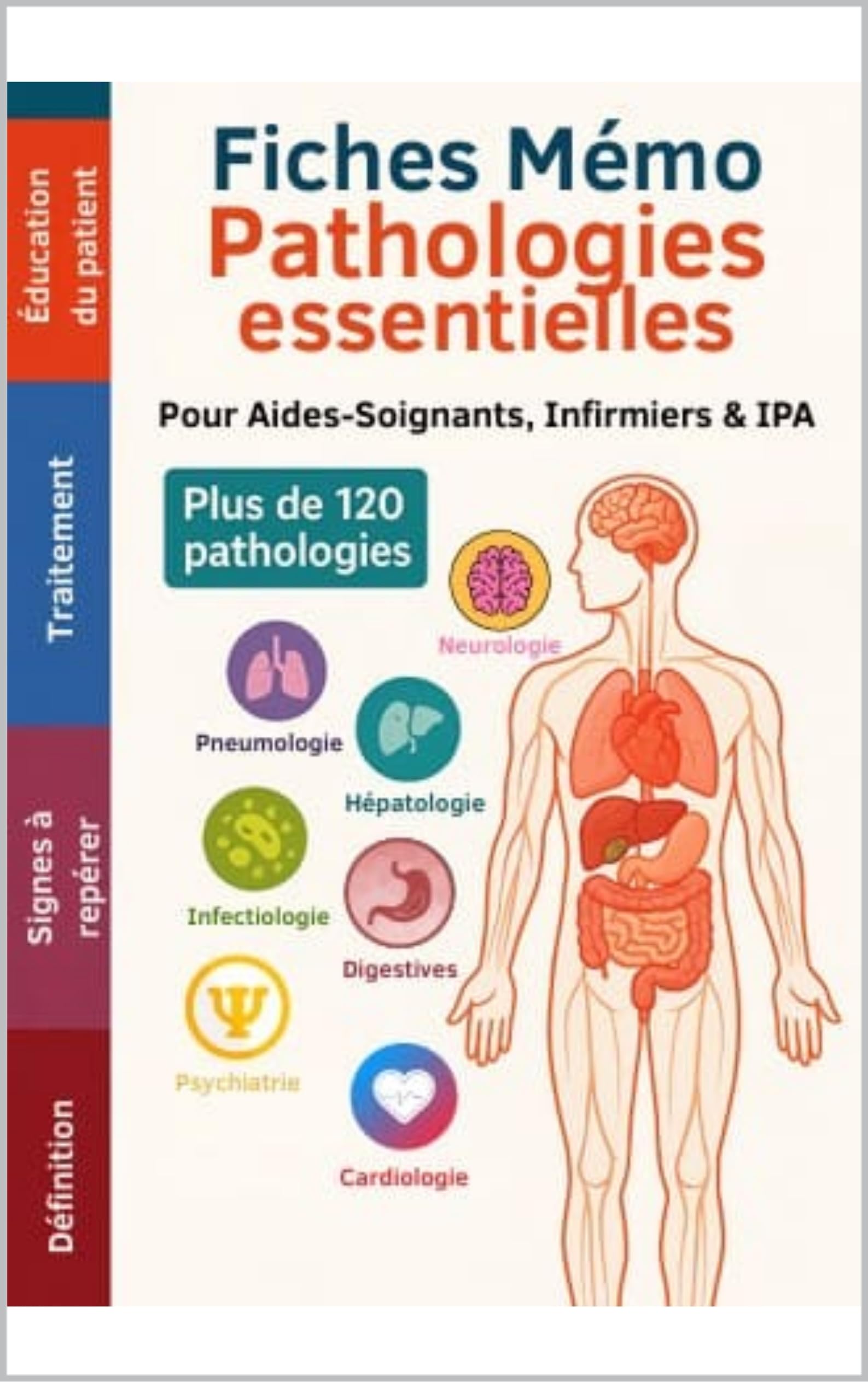 Fiches Mémo Pathologies essentielles: Pour Aides-Soignants, Infirmiers & IPA