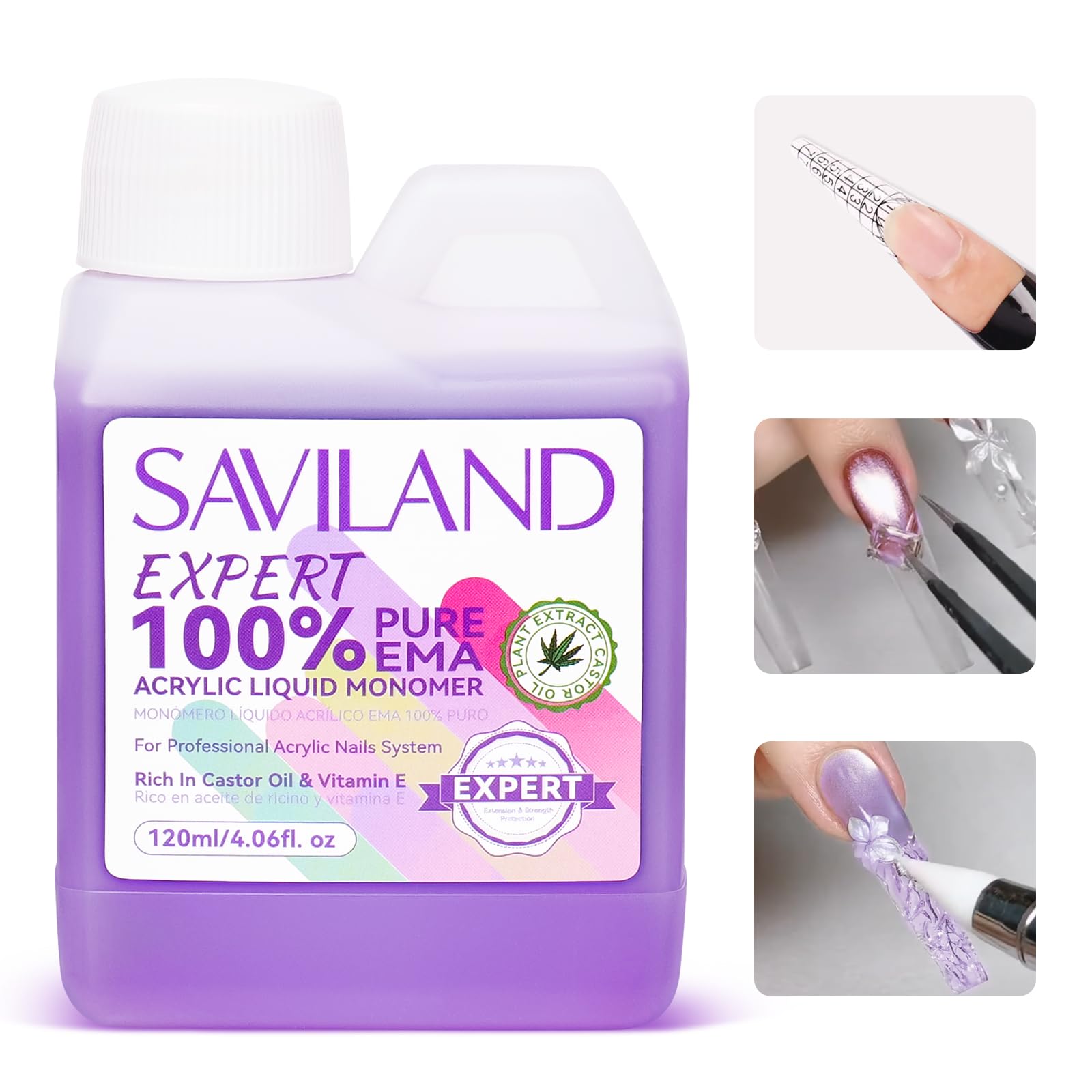 Amazon.co.jp: Saviland EMA モノマー アクリル ネイル リキッド: 低臭