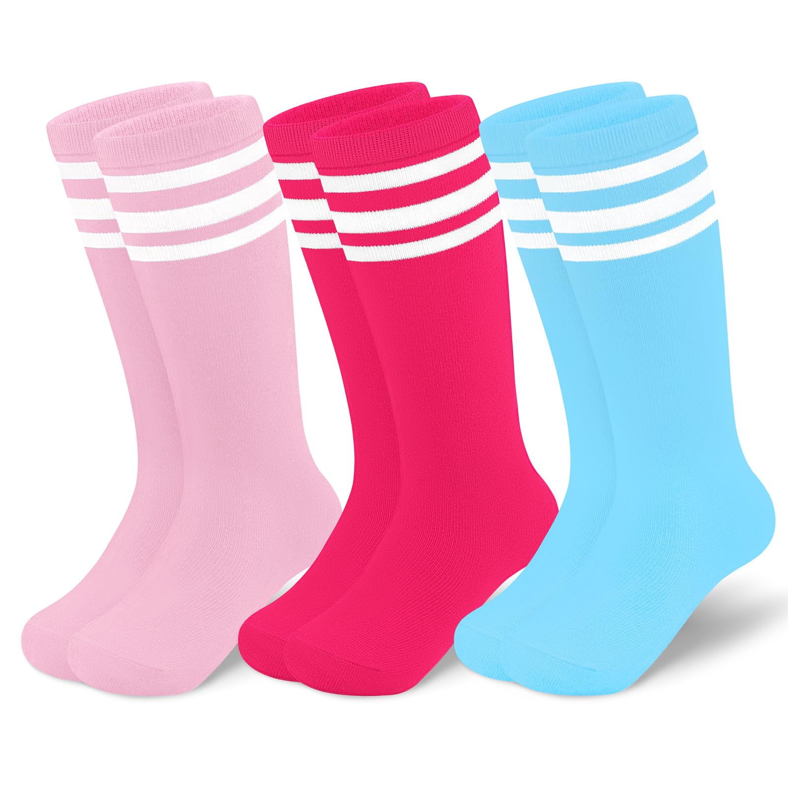 Sarfel Toddler Soccer Socks Kids Soccer Socks Youth Soccer Socks Kids Baseball Socks Girls Softball Socks Boys Football Socks
