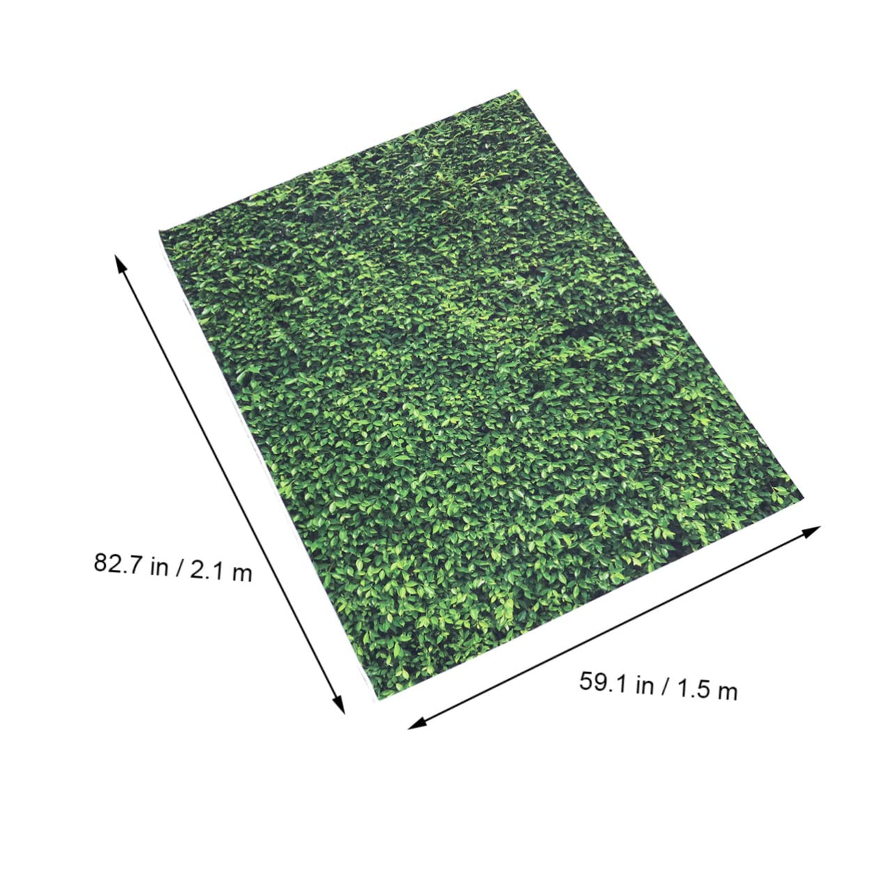 NUOBESTY 1pezzi Sfondo Verde Per Fotografia Vinile Props Scenografia Elegante Fotografie Amatoriali Professionisti