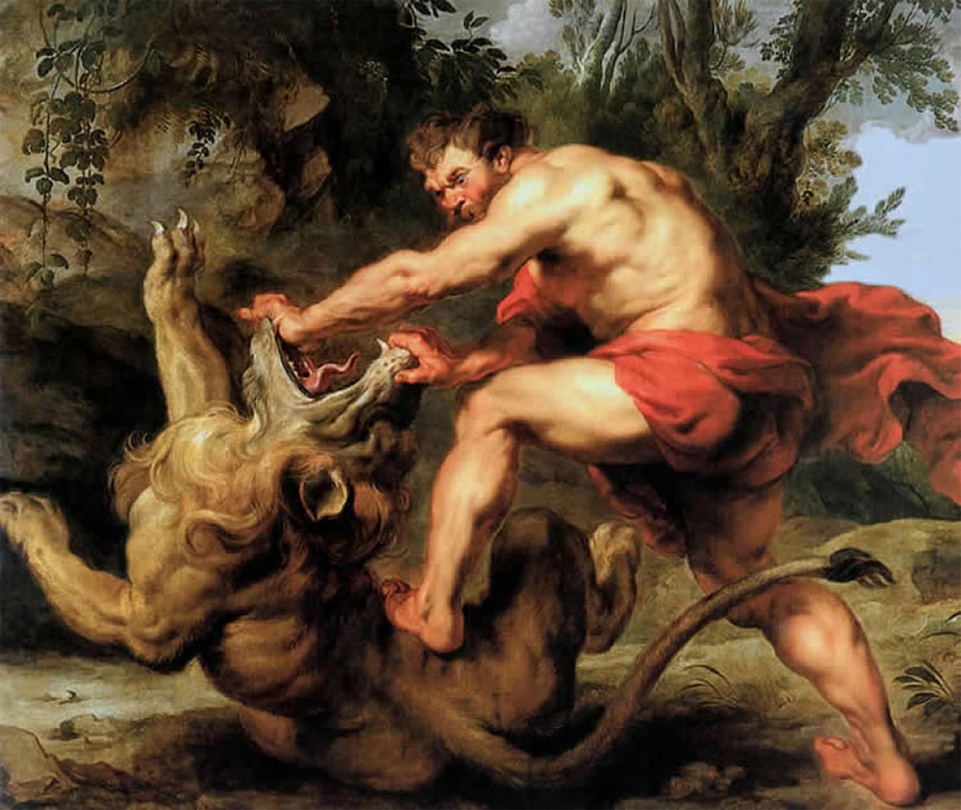 Cuadro en lienzo Pedro Pablo Rubens solucion elegante para pasillos oscuros 5