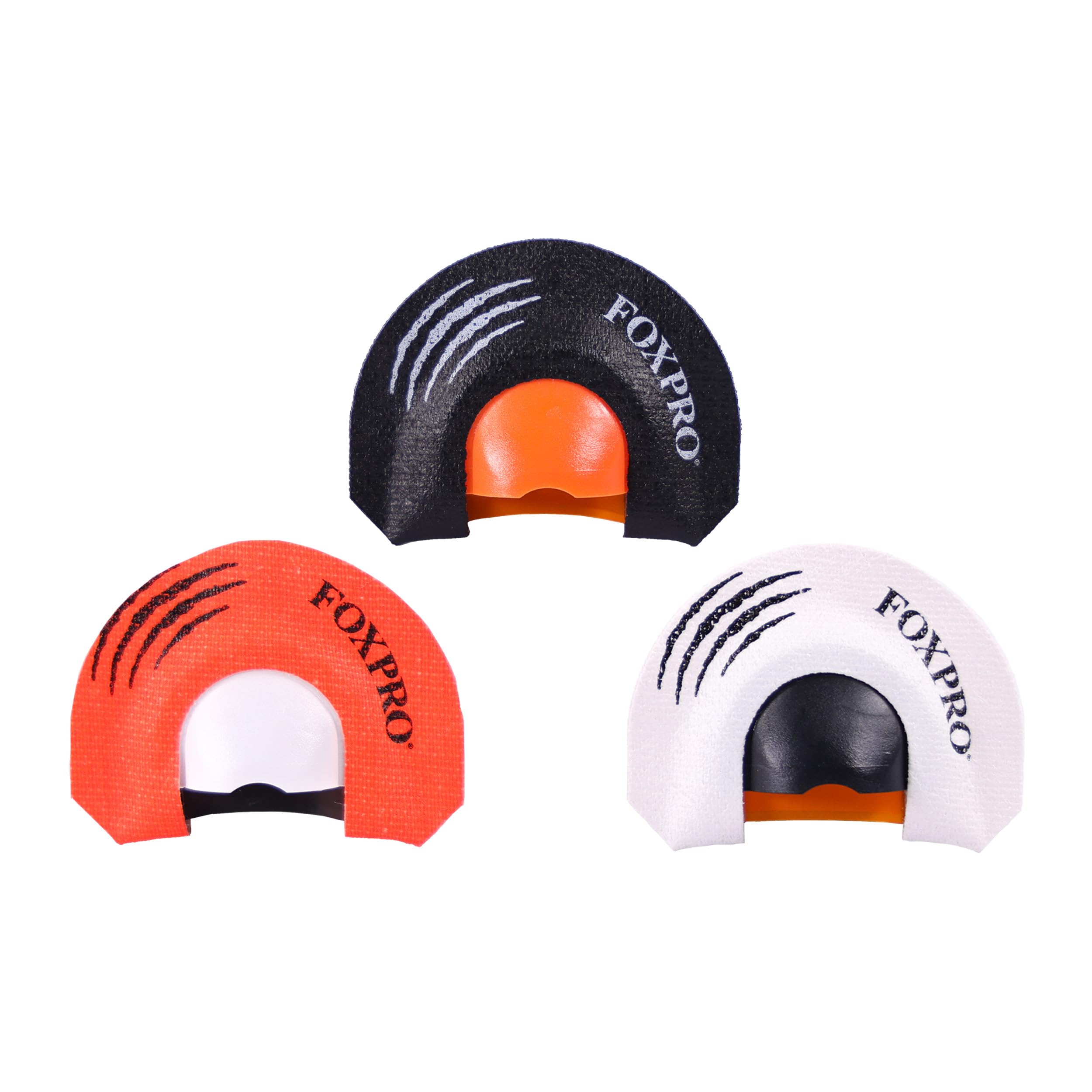Howler Predator Mouth Call Combo Pack for Coyote Hunting Includes Three Domed Diaphragm Mouth Calls