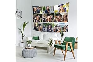 Nsipan Custom Photo Tapestry Personalized Your Own Tapestry Horizontal 60x40inch