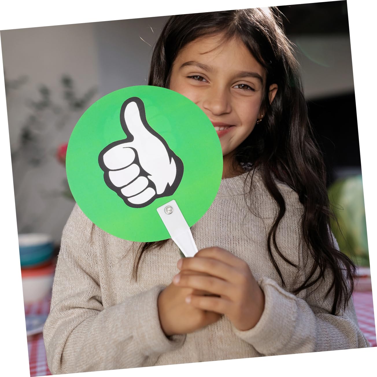 TEHAUX 90pezzi Paddles Riusabili Per Insegnanti Portatile Per Aula Didattici Per Interazione Gli Studenti