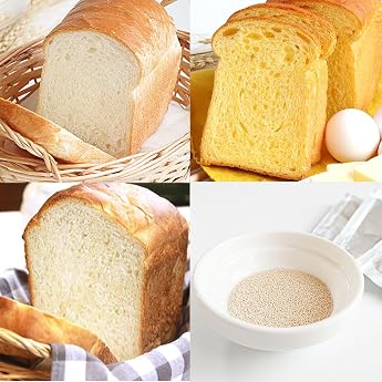 Set of 3 mamapan Bread Mix Trial Set with Yeast Basic, Brioche, Milk, Trial Purchase