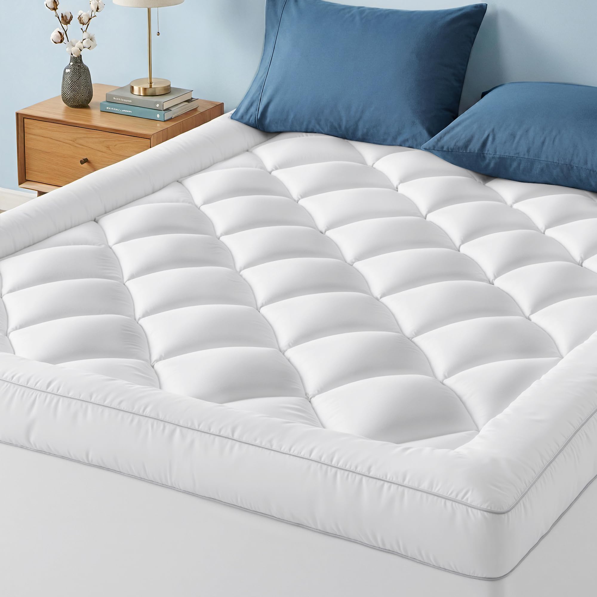 BedStory Matratzen Topper 1000gsm Weiß