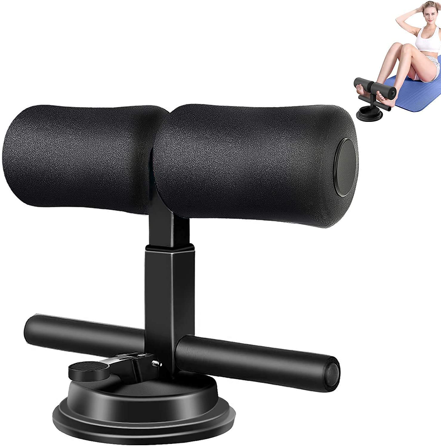 SOLDTRUE Assistive Abdominal Chest and Arm Muscles Exercise Adjustable Fitness Equipment Suction Cup Workout Healthy Abdomen Press Leg Support & Equipment for Lose Weight, Home Gym (Multicolor) (B0927QK5KY) Amazon Price History, Amazon Price Tracker