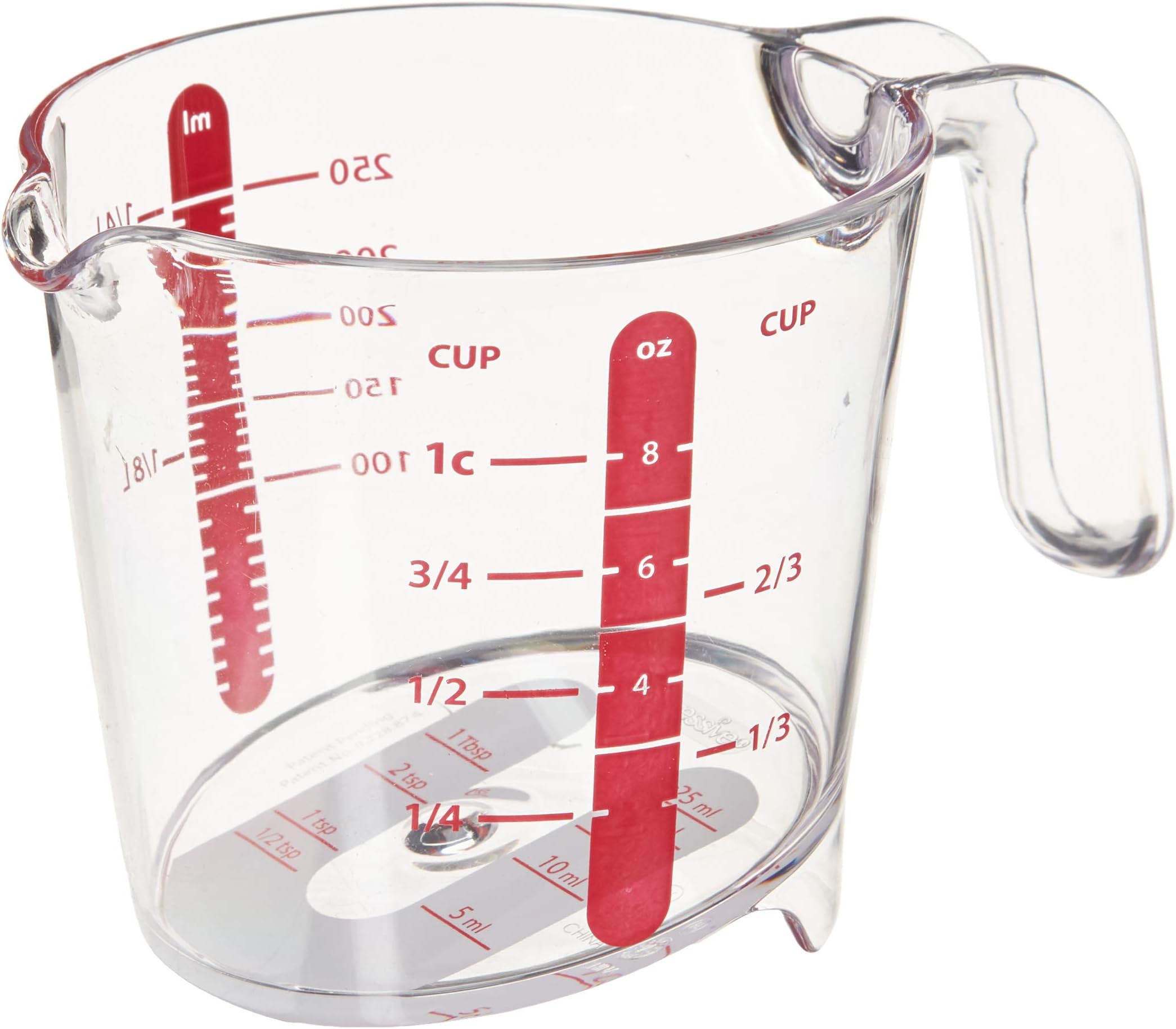 1 Liquid Measuring Cup, clear