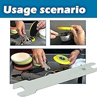 Vista 4 de 692900 Llave metálica para lijadora de cable Porter, pulidora 7335 7336 (2)