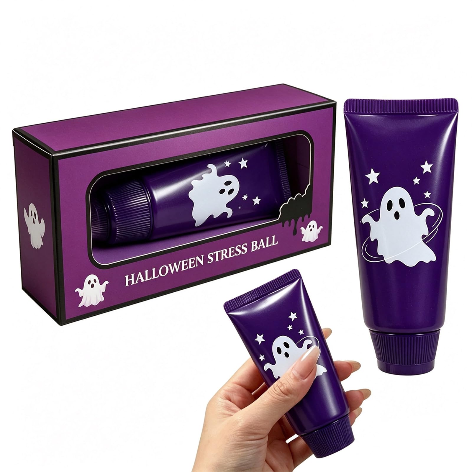 Halloween Toothpaste Squishy Toy – Jam Filled Stress Relief for Adults