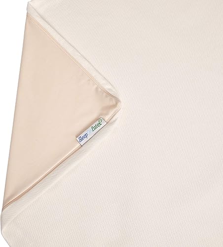 Sleep On Latex Funda de colchón - 3 pulgadas individual (solo funda)