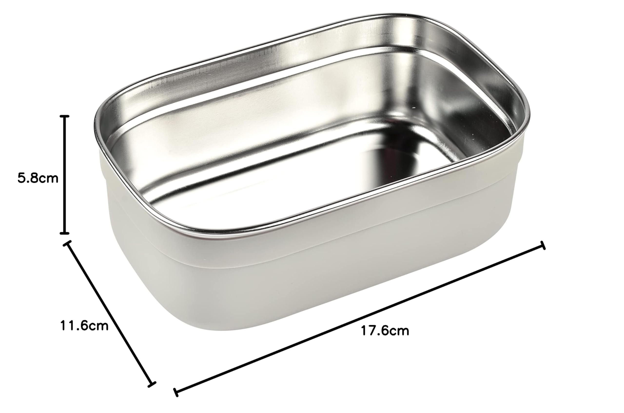 BÉABA, Lunchbox Kind, Brotdose Kinder mit Fächern, Auslaufsicher & BPA Frei, Edelstahldose, Bento Box Kinder, Silikonhülle, extrem robust, ideal für Kindergarten und Schule, 760mL, grau/Puderrosa
