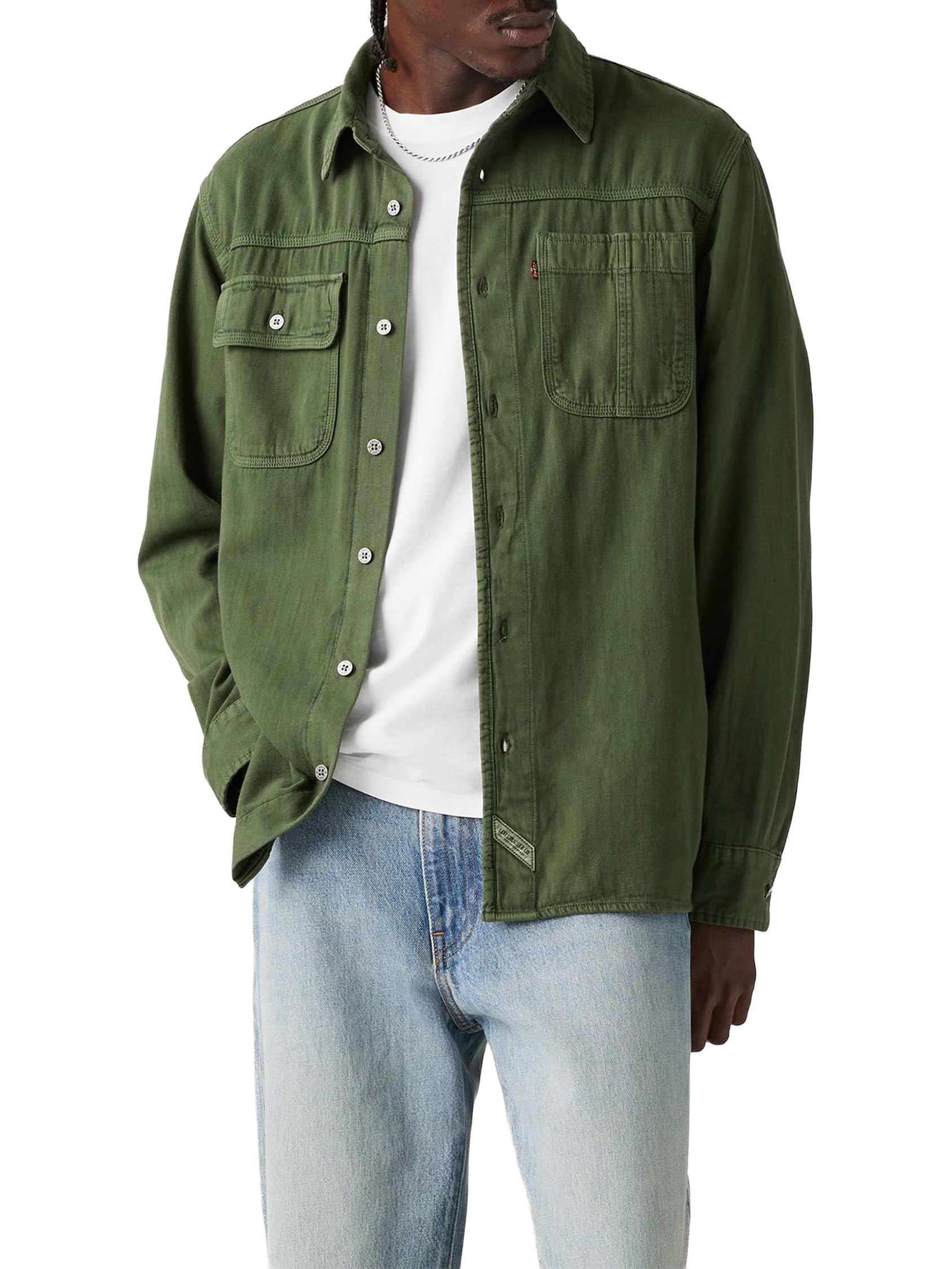 Levi's Mężczyzna Koszula Auburn Worker