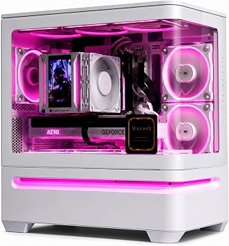 Mavark Prime 4K Gaming Desktop Intel Core Ultra 9 285K Arrow Lake 5.7GHz GIGABYTE RTX 5080 AERO16G GPU Overclocking AORUS Elite WIFI7 Air CPU Cooler 5 Inch LCD Display 2TB Gen 5 SSD|64GB RAM