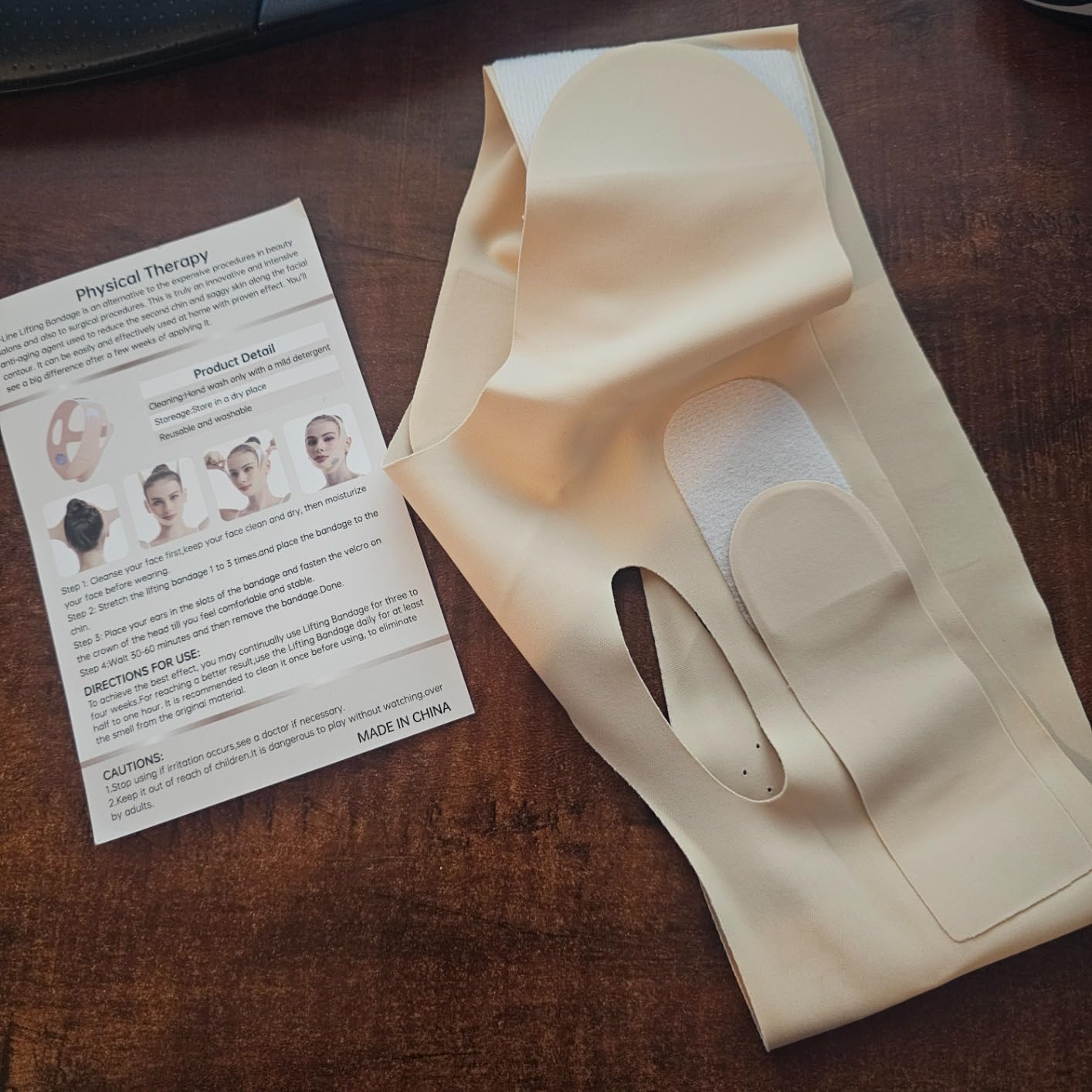 ROWMATE Graphene V-Line Mask Chin Up Mask V Shaped Face Mask Chin Strap for Sleeping,Jawline Shaper,Lilac,Small