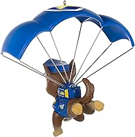 Vista 2 de Hallmark Keepsake Adorno de Navidad 2021, Paw Patrol: ¡La persecución de la película está en el caso!
