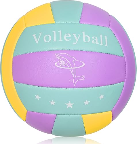 Balones de voleibol de tamaño oficial 5, pelotas de voleibol suaves al aire libre para niños, jóvenes y adultos, voleibol de entrenamiento para