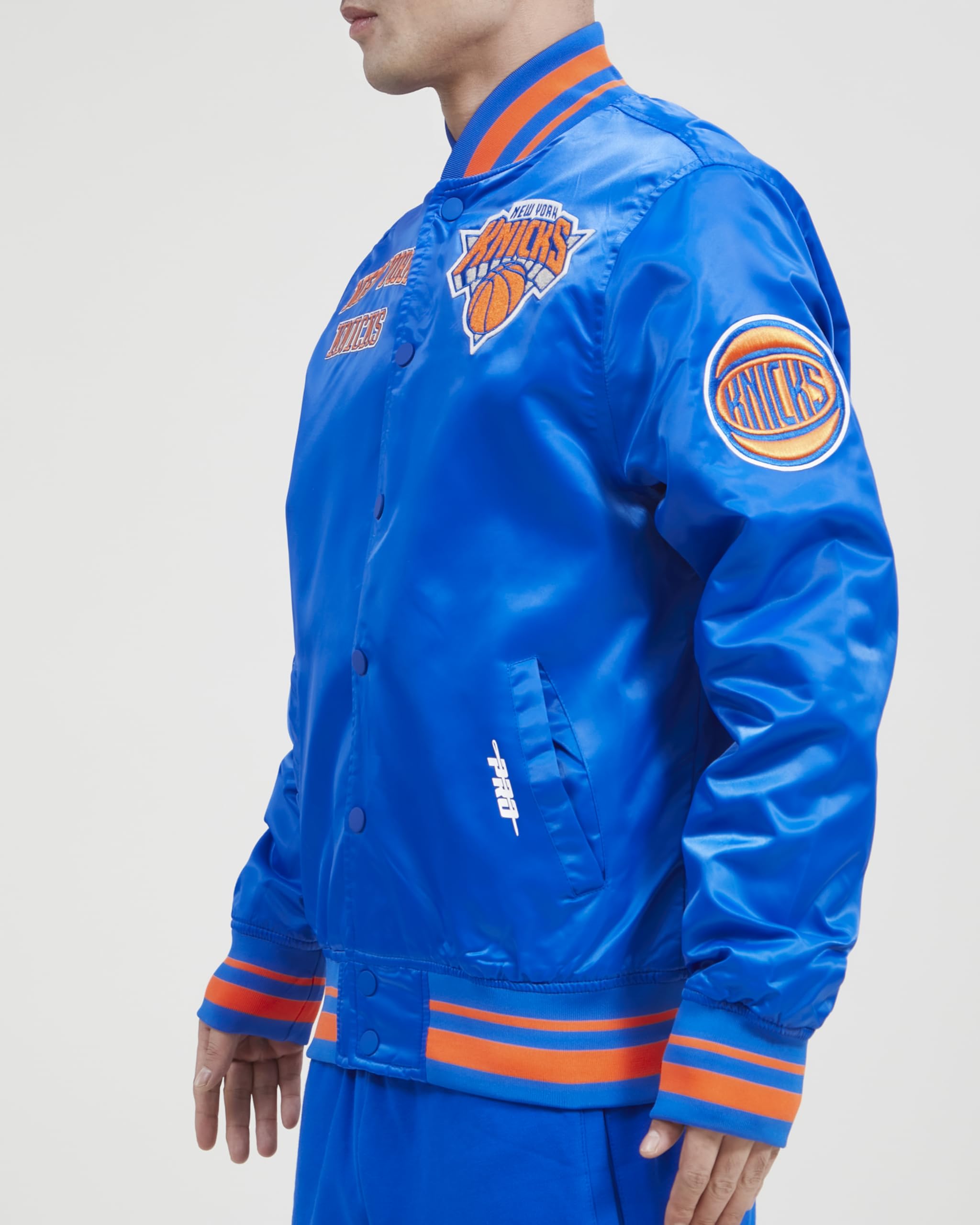 Pro Standard NBA Retro Classics Pro Satin Yd Rib Jacket Veste Homme