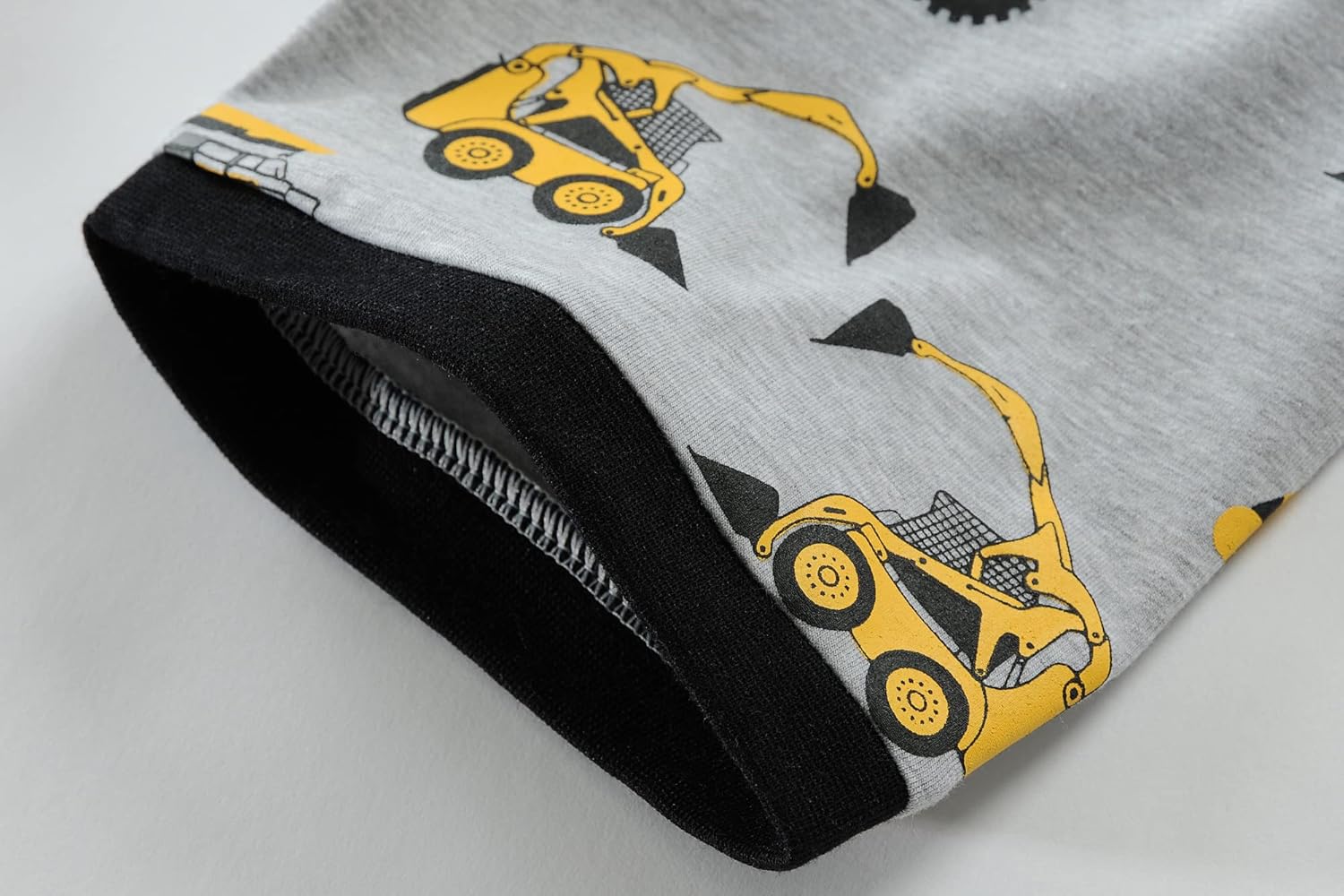 Little Hand Boy Pajamas Set Short Pjs Toddler Monster Truck Sleepwear Cotton Excavator Jammies Summer Clothes 2-7 Years - Image 7