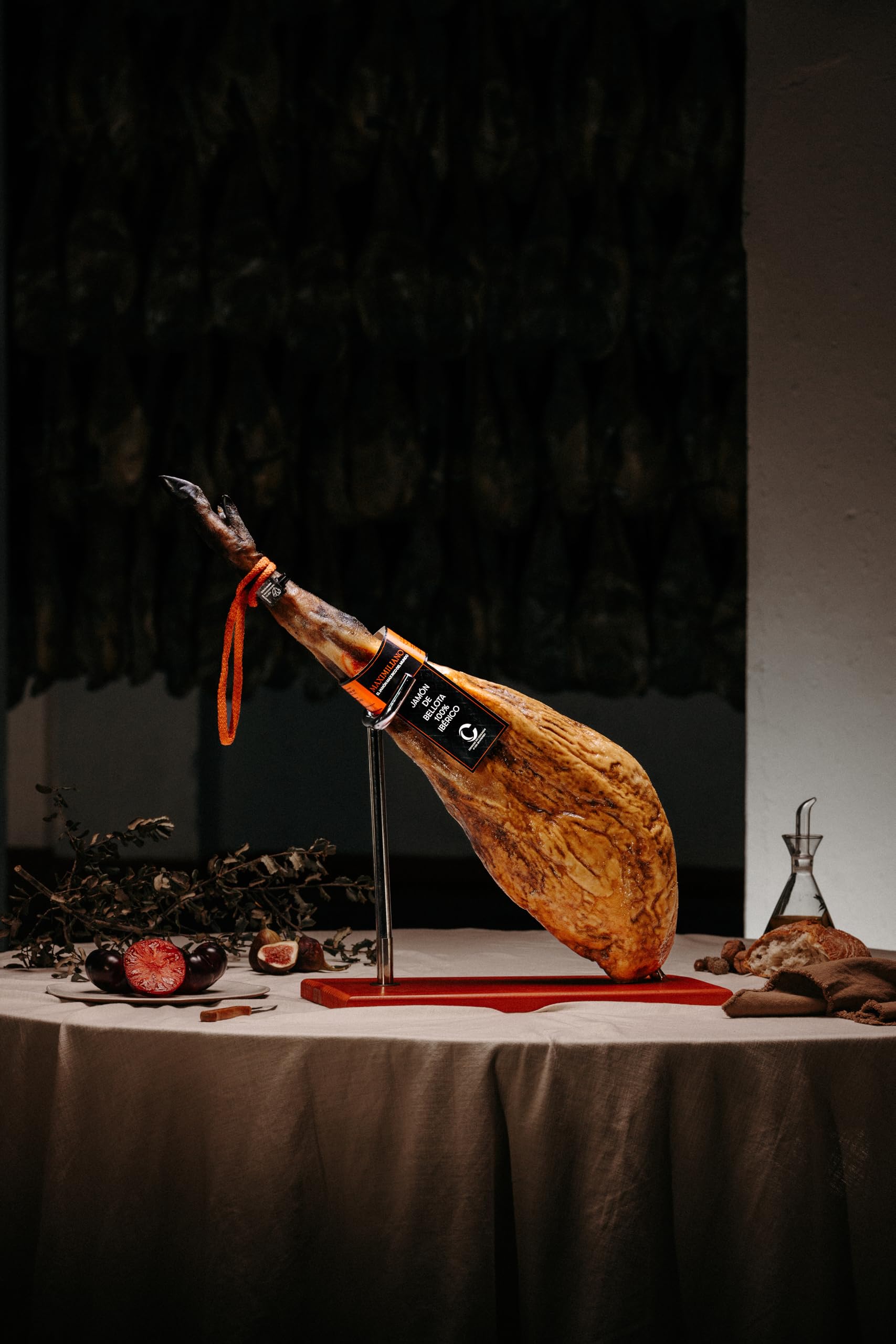 Jamón de Bellota 100% Ibérico Loncheado a Mano 80gr Estuche Curación Lenta 36 Meses