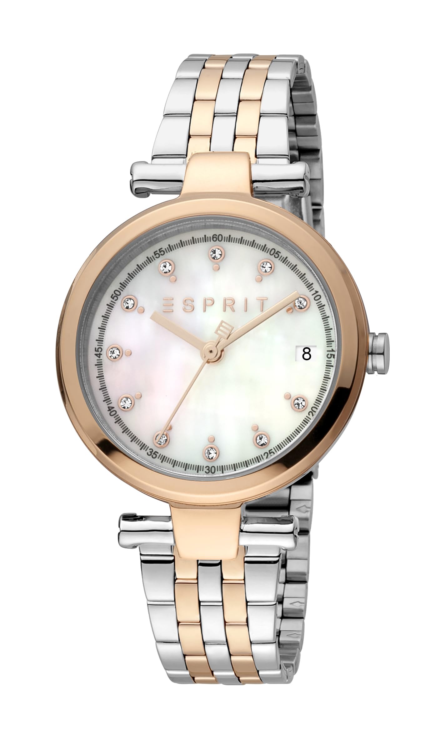 Esprit White Dial Women Watch ES1L393M0075 (B0DC49TFVP) Amazon Price History, Amazon Price Tracker