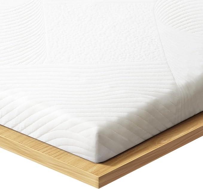 Topper 140 x 200 cm - 8 cm Height, Reversible H3 Hardness, Cold Foam & High Density Foam, Oeko-Tex Certified, Washable Cover, Mattress Topper for Box Spring Bed, Caravan & Sofa Bed