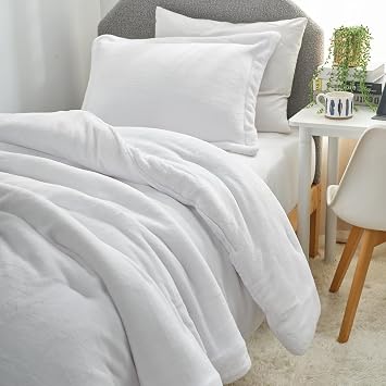 Coma Inducer Get Under Me Oversized Twin Comforter Set - White
