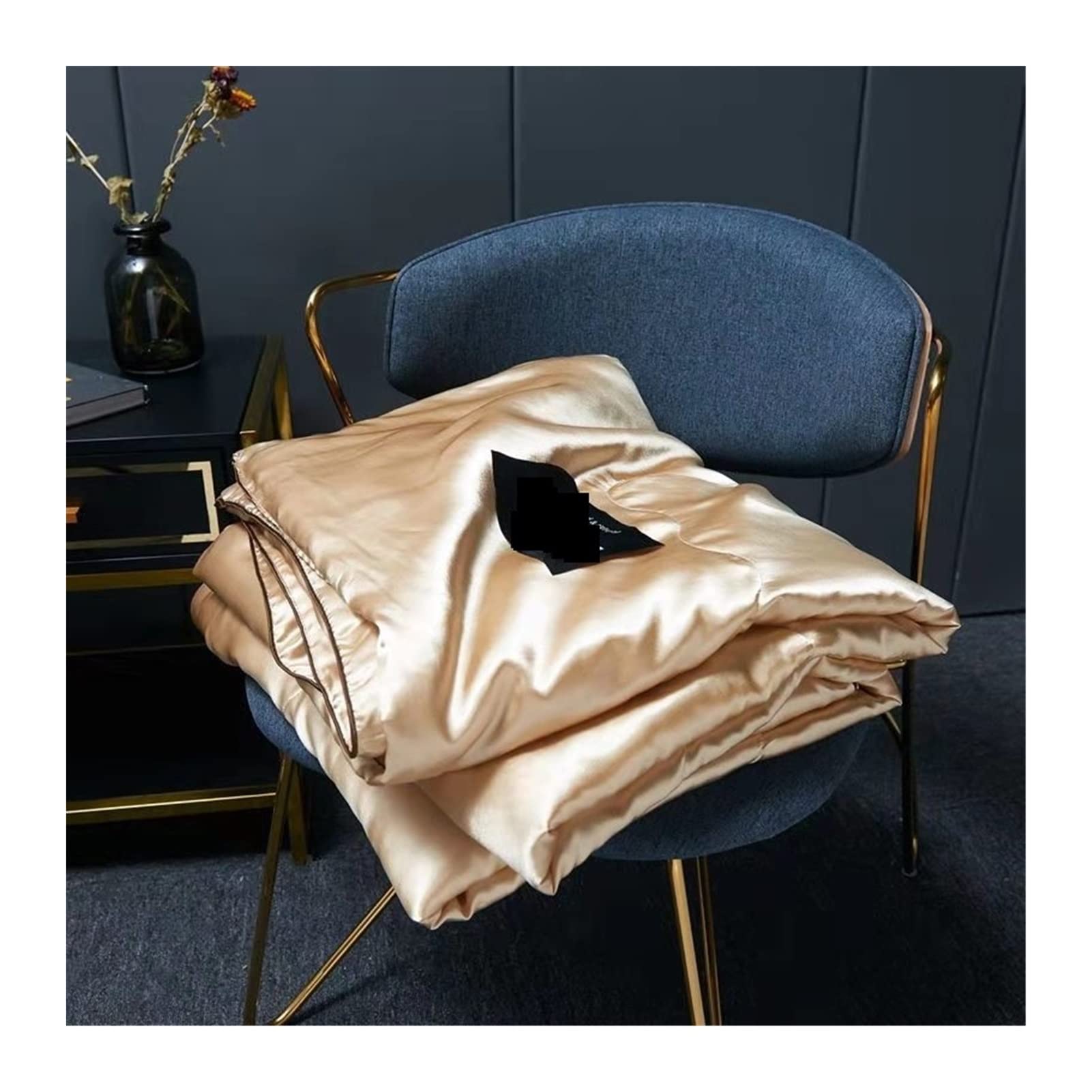 DUBTEDHOU Summer Blanket Lightweight Cooling Blanket Ice Silk Quilt Multicolor Multiple Sizes(02,180x220cm)