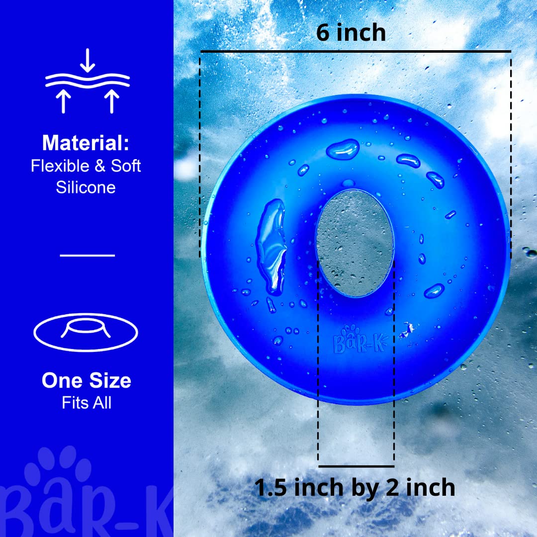 BaR-K Drip Catcher Cuffs - Pet Bathing Tool for Dog Shower and Dog Bathtub - Dog Bathing Station Grooming Supplies and Horse Supplies for Horse Grooming Kit - Protective Dog Washing Tool - Blue 2 Set - image 5