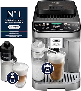 De'Longhi Magnifica Duo – Kaffeevollautomat 20 Getränke Silber