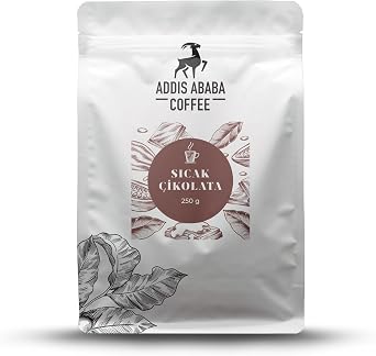 أديس أبابا القهوة - الشوكولاته الساخنة 250 Gr