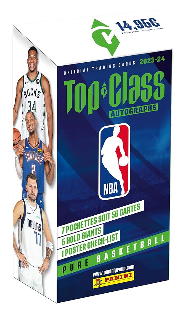 Panini Top Class NBA 2024 Karty Handlowe Blaster Box 7