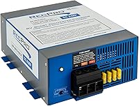 Vista 10 de RecPro Convertidor RV de 35 amperios Convertidor de potencia RV y cargador de batería Carga inteligente de 4 etapas 120 VCA a 12 VCC Rango