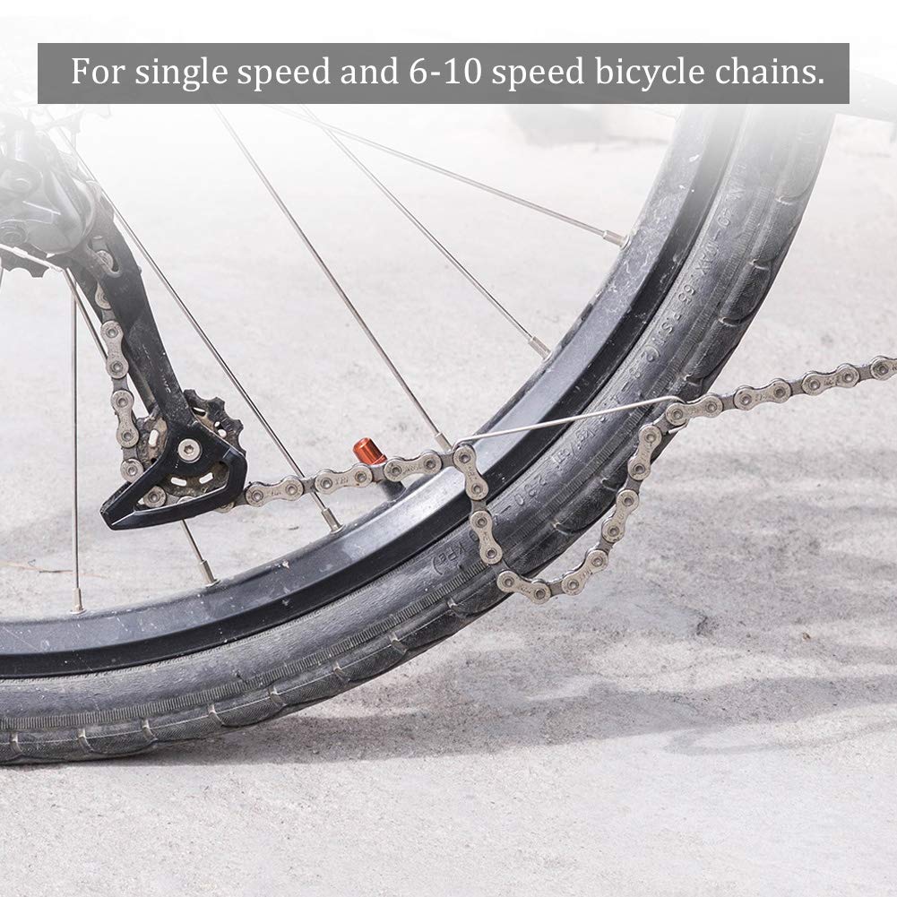 VGOL Lot De 10 Crochets De Chaîne De Vélo En Acier Inoxydable